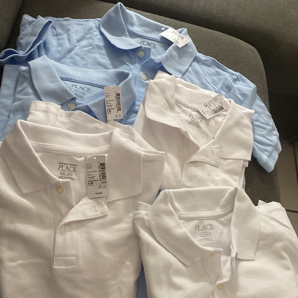 Five new children’s place polo shirts - Picture 7 of 7